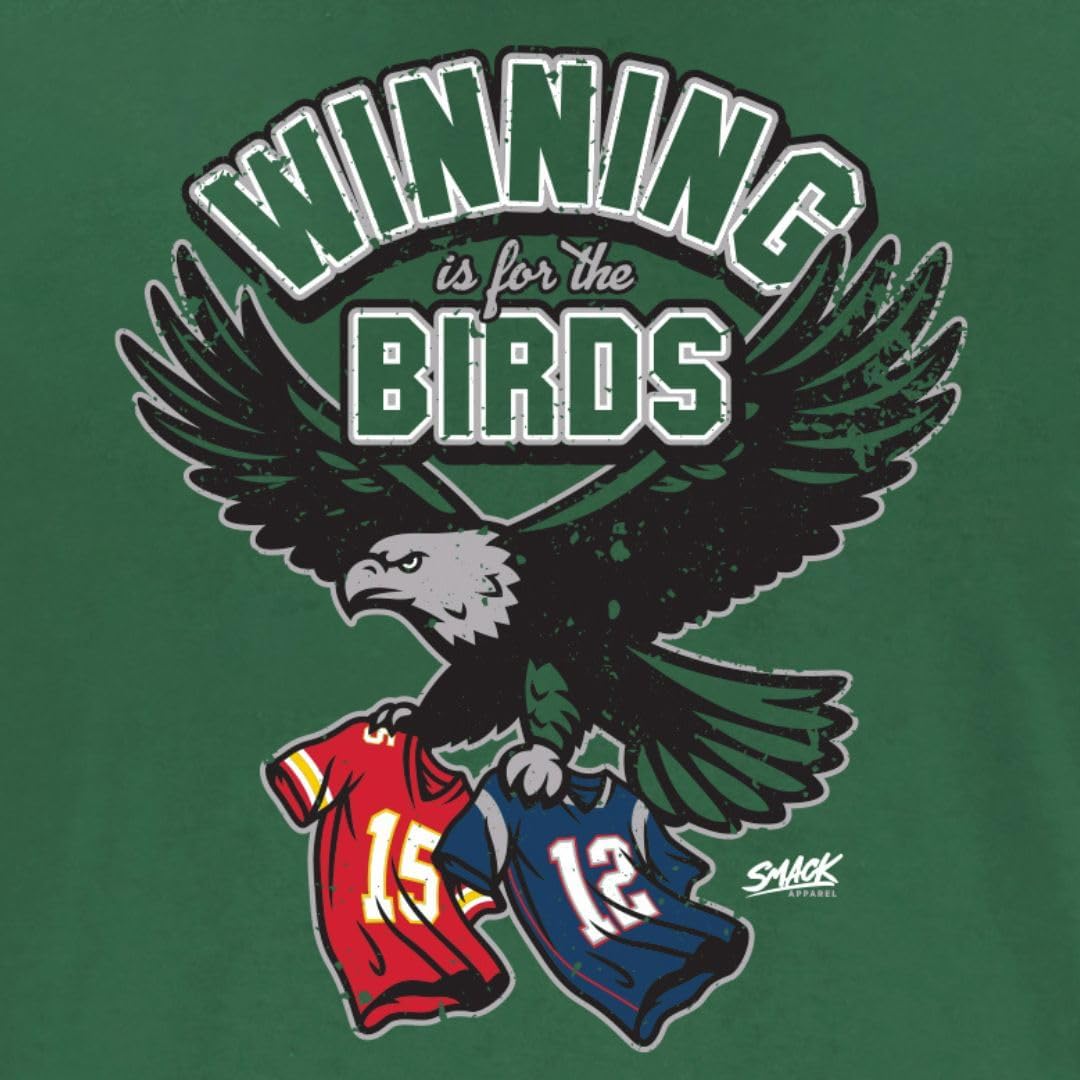 Winning is for The Birds T-Shirt for Philadelphia Football Fans (SM-5XL) - Image 2