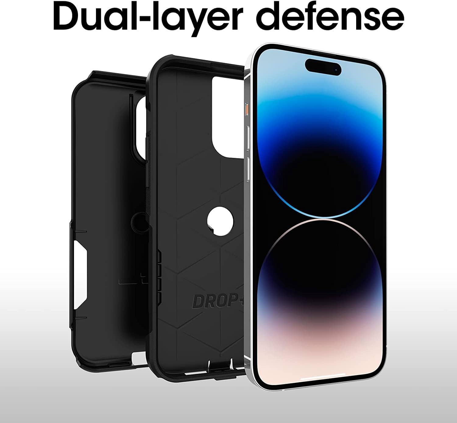 OtterBox Commuter Series Case for iPhone 14 Pro (Only) - Non-Retail Packaging - Black