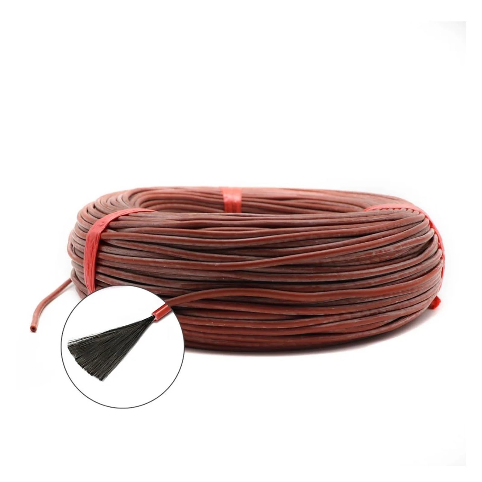 Câble chauffant au sol 5-200 m 12 K 33 ohm/m 3,0 mm d'épaisseur(200M)