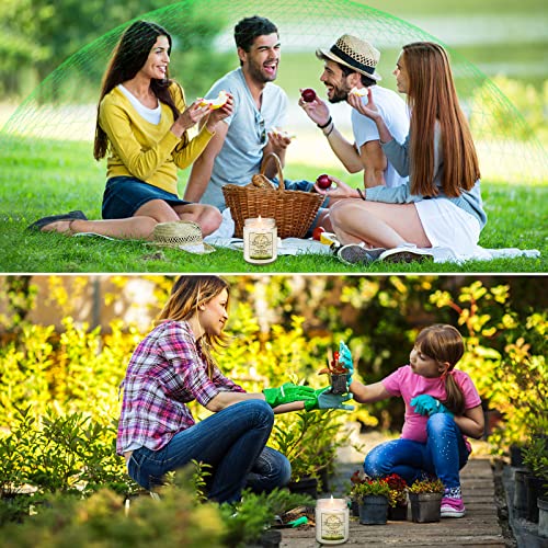 Citronella Candles Outdoor, 4 Pack 30 Oz Soy Wax Jar Candles Up To 200 Hours, Citronella Candles For Garden, Backyard, Patio, Yard, Balcony, Camping, Indoor Outdoor #TOP2