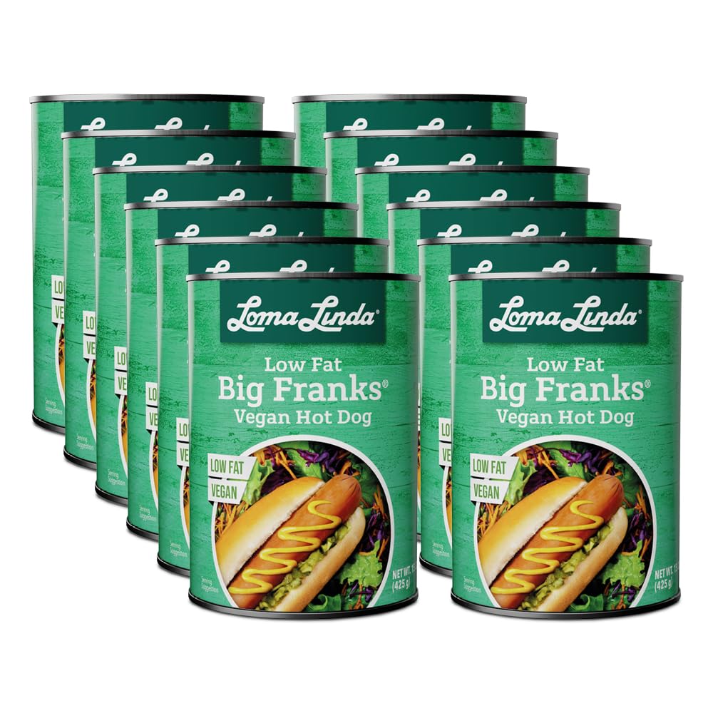 Amazon.com: Loma Linda - Plant-Based Meats (Big Franks®, Low Fat