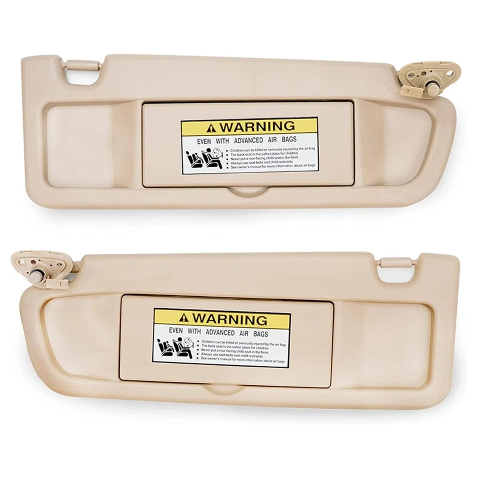 Visiera Parasole Per Auto Per Civic sostituisce (coppia, beige) 2006-2011 Aletta parasole lato conducente sinistro e lato passeggero destro Alette Parasole Auto