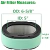 16-083-04-S Air Filter 2 Pack for Kohler 7000 Series Engine ZT710-ZT740 KT715-KT745 19HP-26HP Lawn Mower Replace Bad Boy 063-5003-00 16 083 04-S 1688304 16 883 04-S1 16-083-05-S