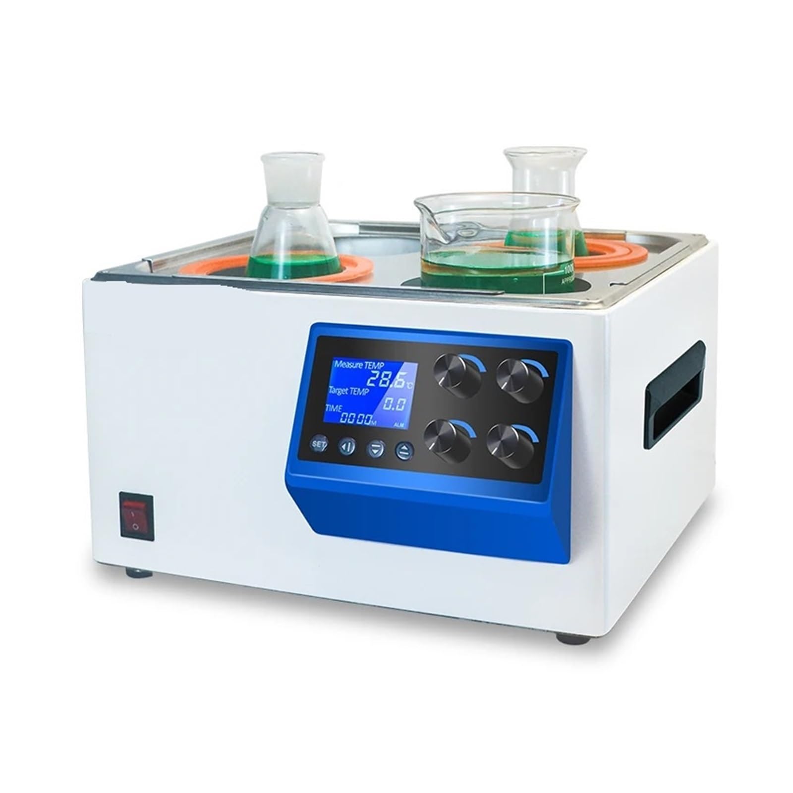 Baño De Agua Con Agitación Magnética Temperatura Constante Laboratorio 4 Orificios For Evitar Quemaduras En Seco Calentamiento Uniforme