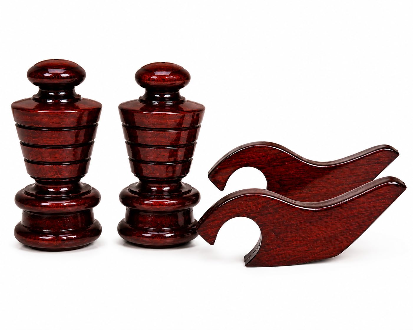 Wooden Curtain Rod Bracket with Finials Set (Pack of 2) | Heavy Duty Curtain Holder for 1 Inch Rod | Wall Mount Support for Door & Window-image-49