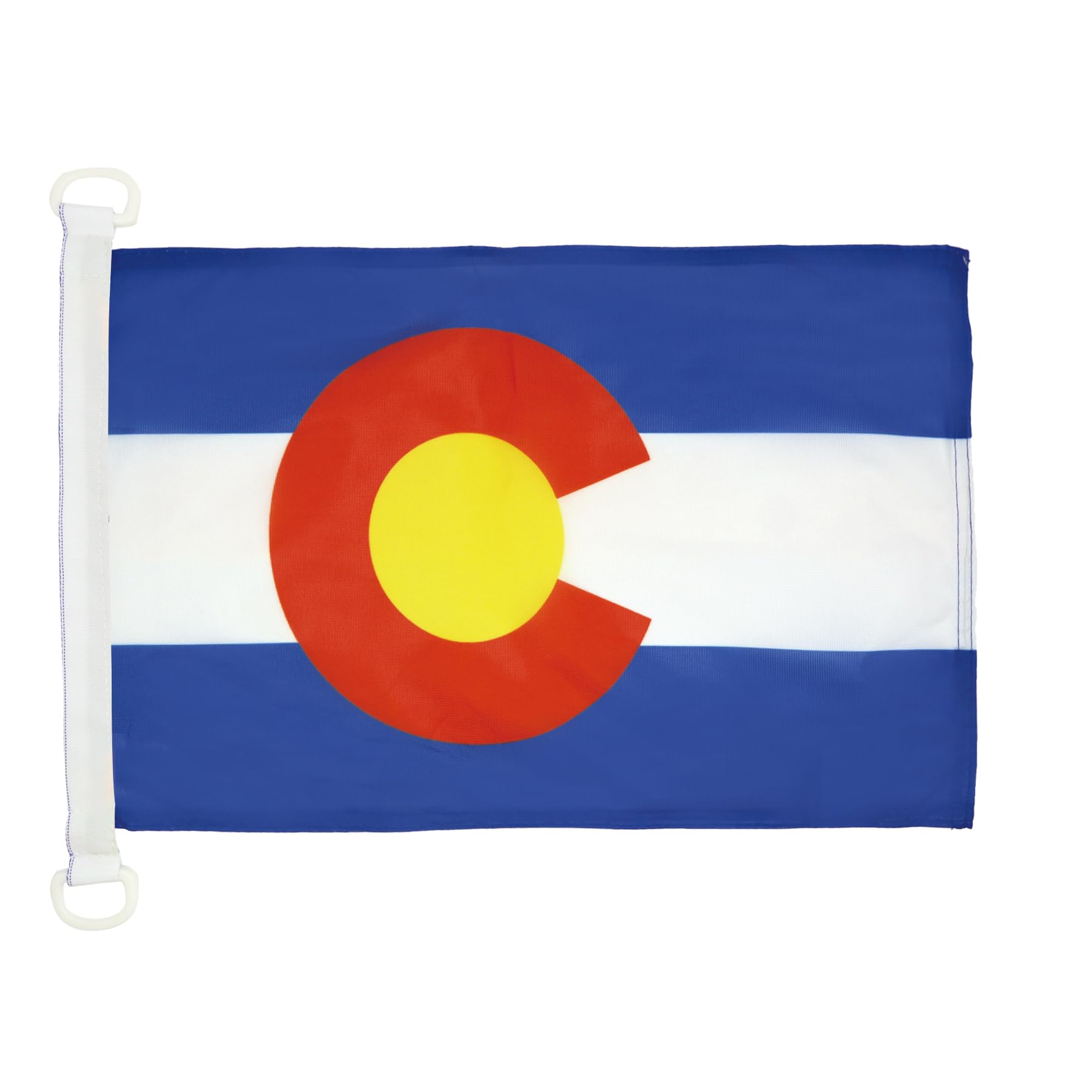 AZ FLAG Colorado Nautical Flag 18'' x 12'', US state of Colorado flags 30 x 45 cm, Banner 12x18 in for boat