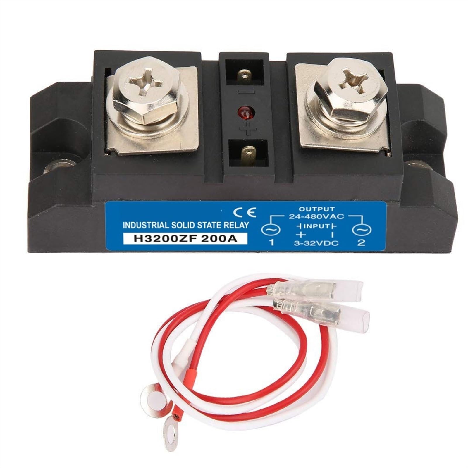 Relè a stato solido industriale 60A 80A 100A 120A 200A 300A 400A Controllo CC CA ad alta potenza DA 1 pz(60DA)