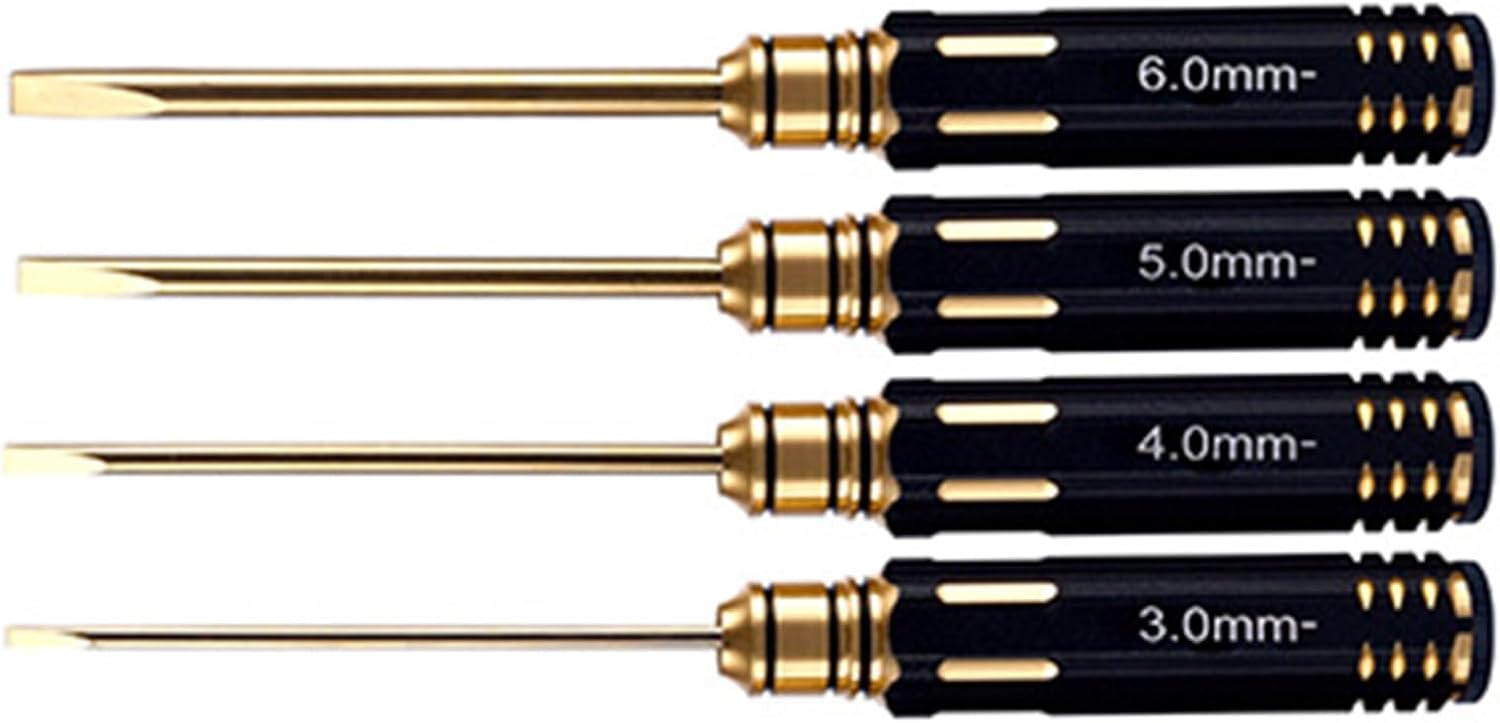 4Pcs Hexagon Allen Screwdriver Kits Hexagon Nut Driver Set Wrench Driver Tool Nut Screwdriver Hand Tool for Repairing Professional Repair Kit (D)