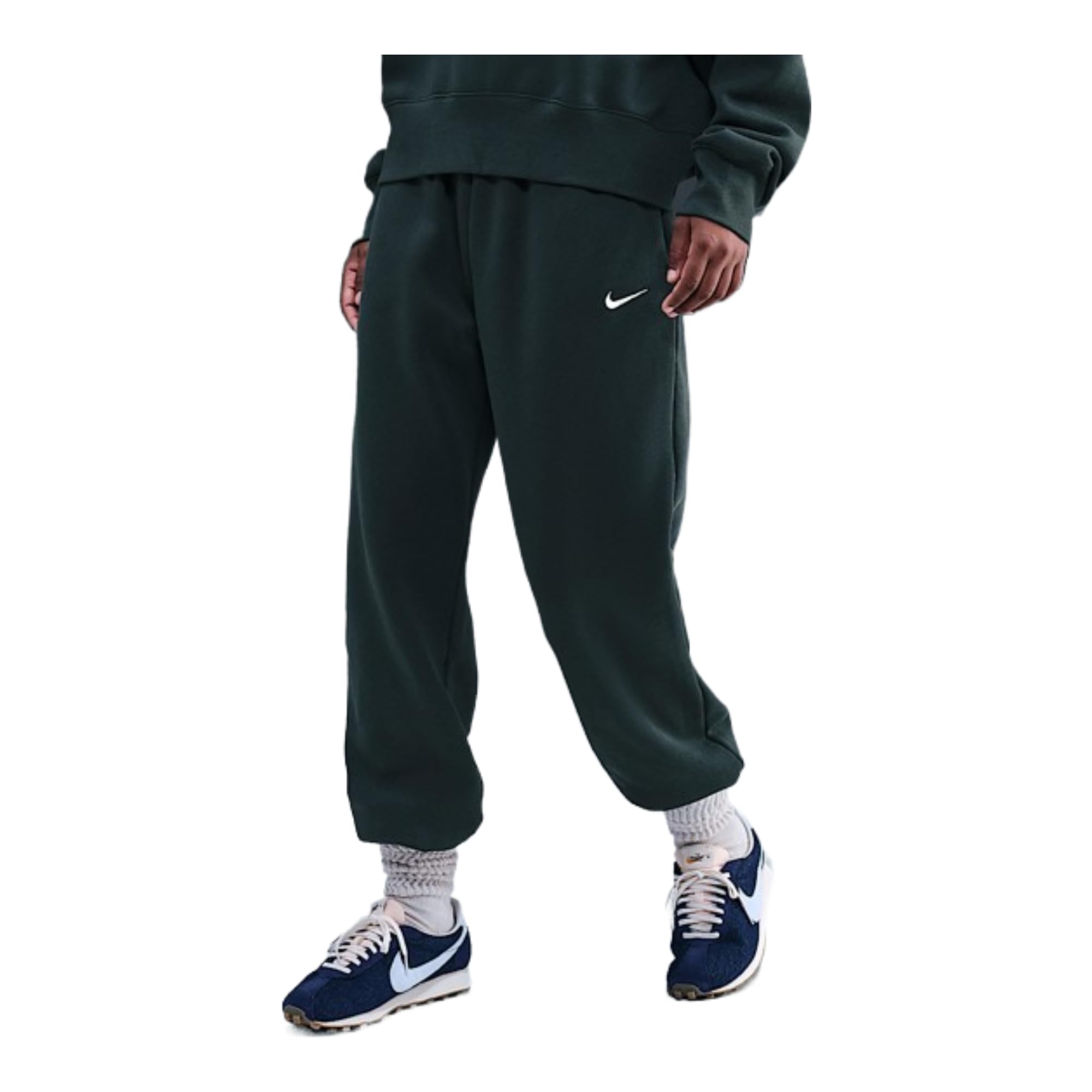 Nike Sportswear Phoenix FZ5996 Women's Fleece Oversized High Waisted Tracksuit Bottoms