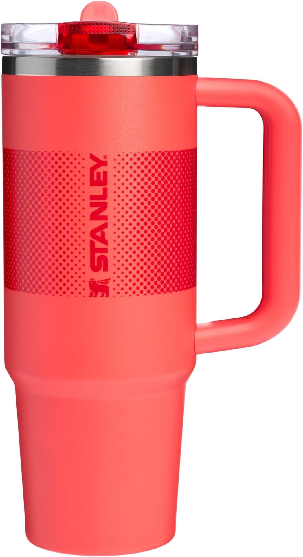 Stanley Quencher Pro Tour Flipstraw Tumbler 30 oz Hot Coral Fade (Box)