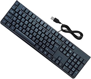 K122 Arabic English USB Wired Keyboard Comfortable Eye Comfort/Model K122