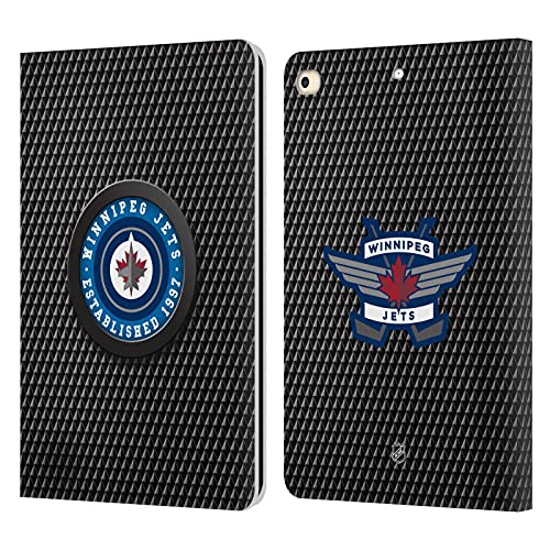 Étui portefeuille cuir Winnipeg Jets NHL pour iPad 9.7 2017 2018