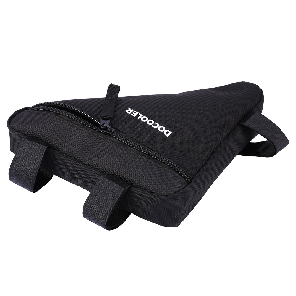 docooler Borsa Bicicletta Triangolo Tessuto di Oxford 18 * 18 * 4cm Borse da Sella per Bicicletta