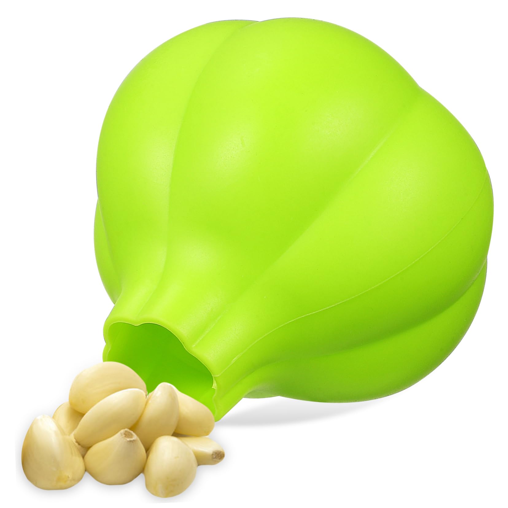 VINTORKY Silicone Garlic Peeler Garlic Skin Remover Roller Easy to Use Kitchen Tool Non-slip Design