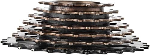 Miniatura 9 de Maxmartt Volante de casete, Casete de bicicleta de 7 velocidades, 14T-28T Bicicleta Trasera Multietapa Volante,Rueda libre de bicicleta Piñón de