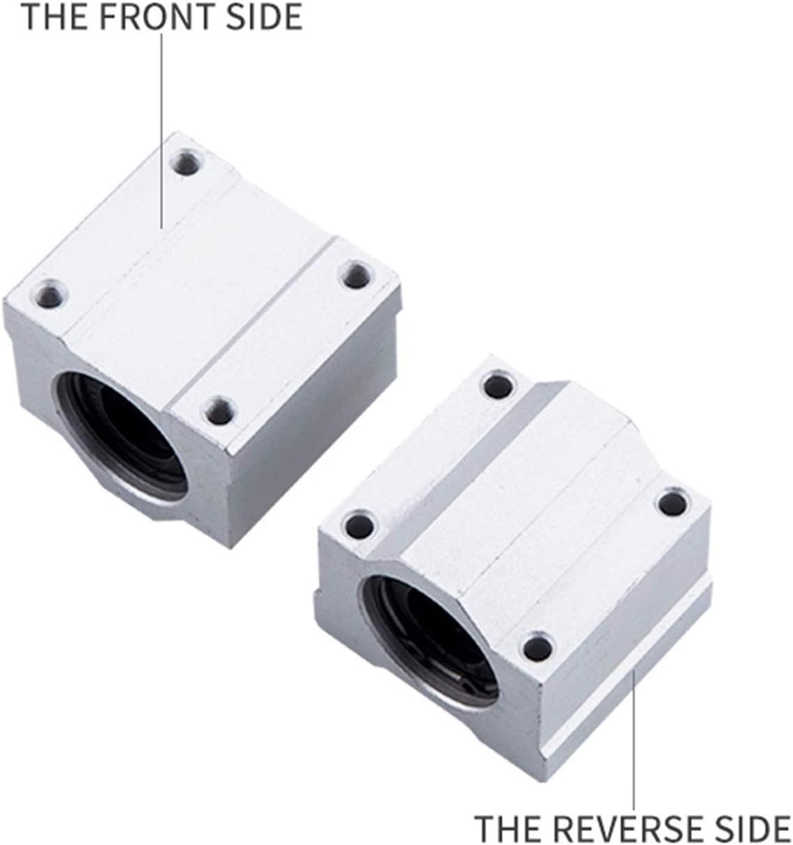 3pcs Linear Motion Bearing Slides, Type SCS16LUU, Length 16mm,mainly Used for CNC Parts, 3D Printer Parts, Precision Machine Tools