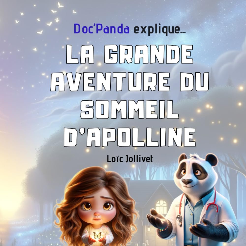La Grande Aventure du Sommeil d'Apolline: Un Voyage Nocturne vers la Découverte et la Paix (Doc'Panda explique....) (French Edition)