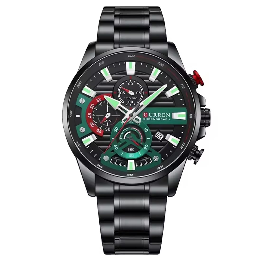 CURREN 8415 Sport Watch Men Wristwatches Custom Male Quartz Date Luxury Chronograph Clock Relogio Masculino (B0D3X6MJLD) Amazon Price History, Amazon Price Tracker