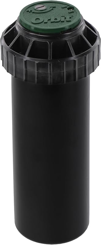 Orbit 55460 Voyager 4" Hard Top Pop-Up Gear Drive Rotor Sprinkler Head, 35 ft, Adjustable