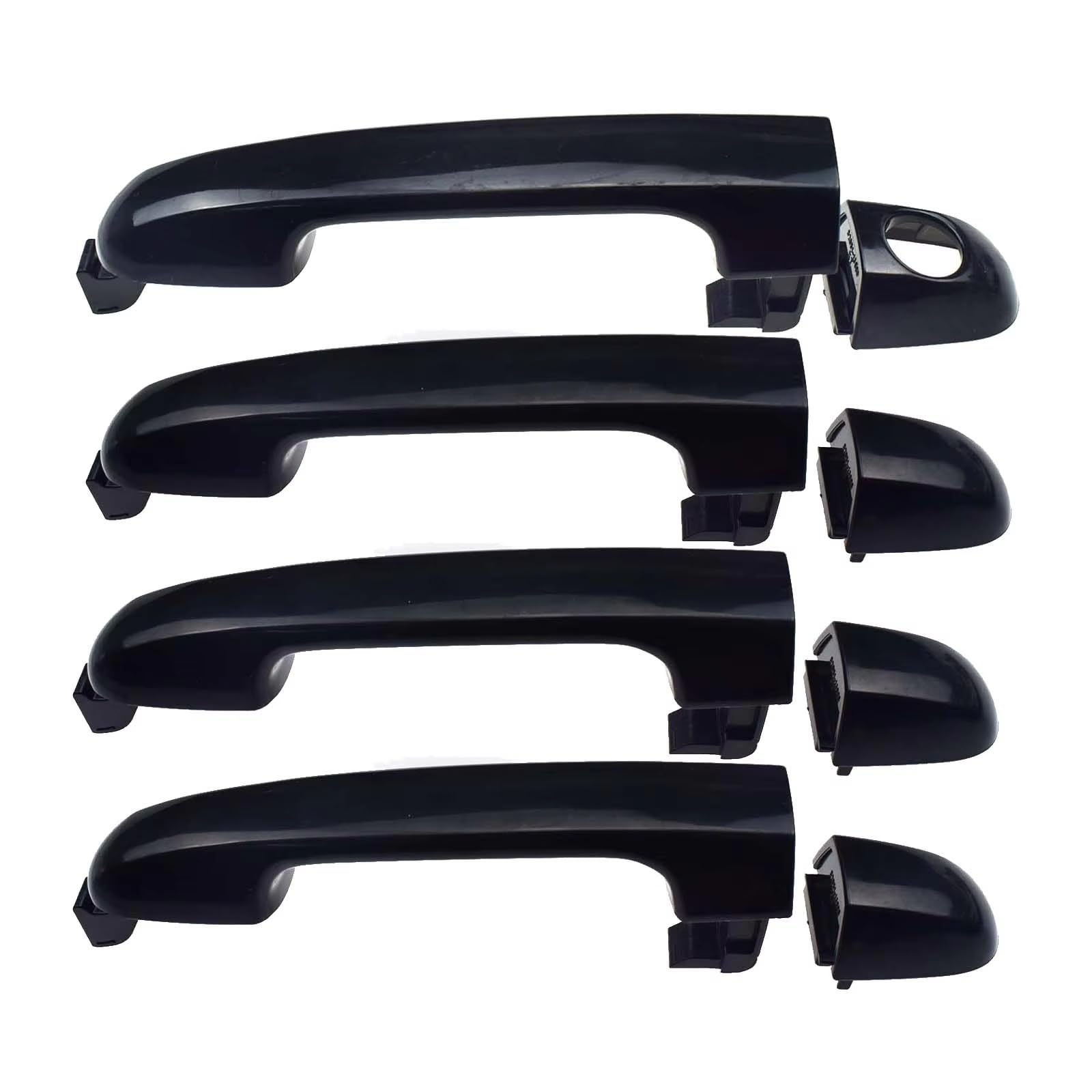 NingRuiBhd Car Sliding Outer Door Handle for Hyundai for I20 2007-2014 Left Right Front Rear Exterior Door Handle(Front Rear 4pcs)