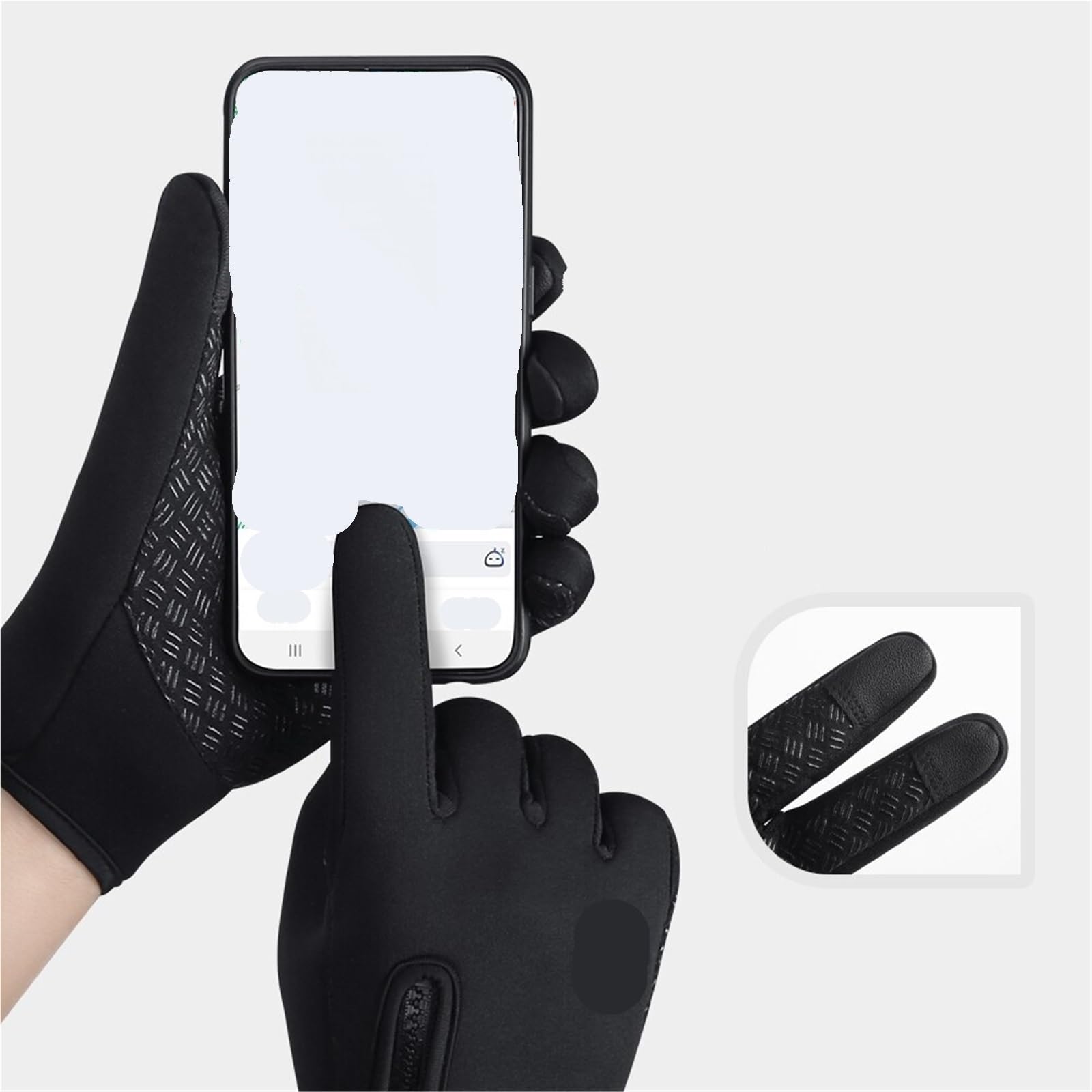 Guantes Térmicos for ciclismo hombre, manoplas térmicas deportes al aire libre, correr, bicicleta, esquí, Camping, senderismo, motocicleta, invierno, 1 par Para MontañIsmo