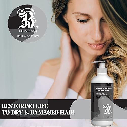 Miniatura 5 de Acondicionador de crecimiento del cabello de la vitamina de la biotina-(alta potencia) acondicionador de biotina para el crecimiento más rápido del