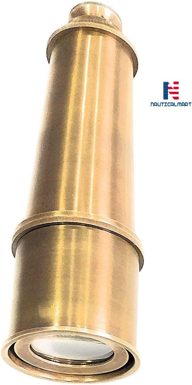 NauticalMart Nautical Brass Spyglass Telescope 18" Handmade Collectibles