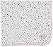 Little Me Baby Girls' Perfect Poodle Blanket, White/Black, One Size