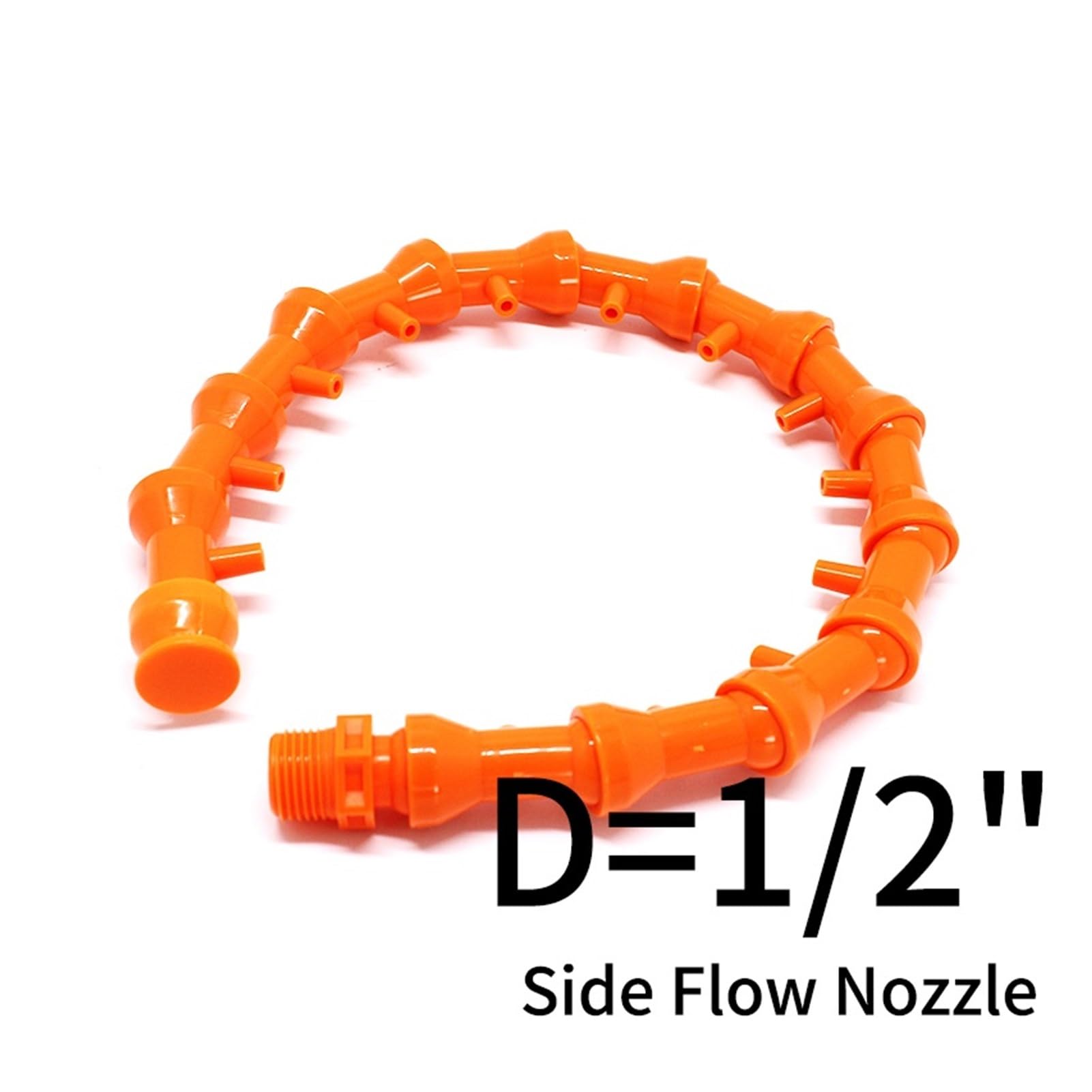 Einstellbarer Kühlmittelschlauch Spindel Wasser Öl Kühlung Flüssigkeit Kühlmittel Rohr Schlauch Rohr Düsen Spray Ring for CNC Router Metall Stein Verarbeitung(D)