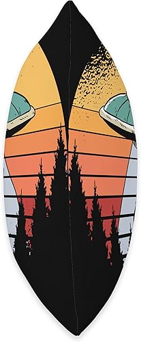 Miniatura 2 de Cryptozoology Bigfoot Yeti Sasquatch Regalos OVNI Sasquatch Yeti Sasquatch Alien Conspiracy Retro Bigfoot Throw almohada, 16x16, Multicolor