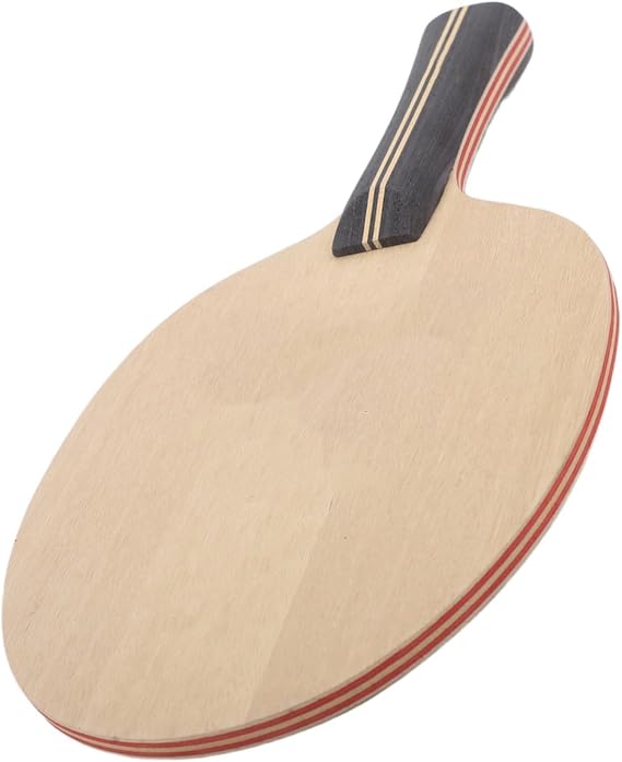 Table Tennis Blade Seven Layer Pure Wood Limba Face for Loop and Fast Attack Offensive Play with Long Handle Beginner Training Base(long handle)