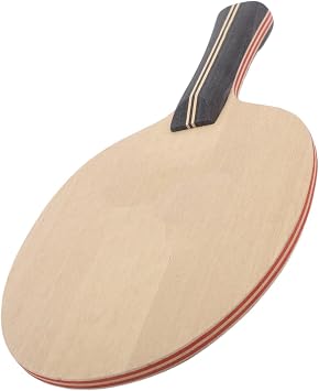 Table Tennis Blade Seven Layer Pure Wood Limba Face for Loop and Fast Attack Offensive Play with Long Handle Beginner Training Base(long handle)