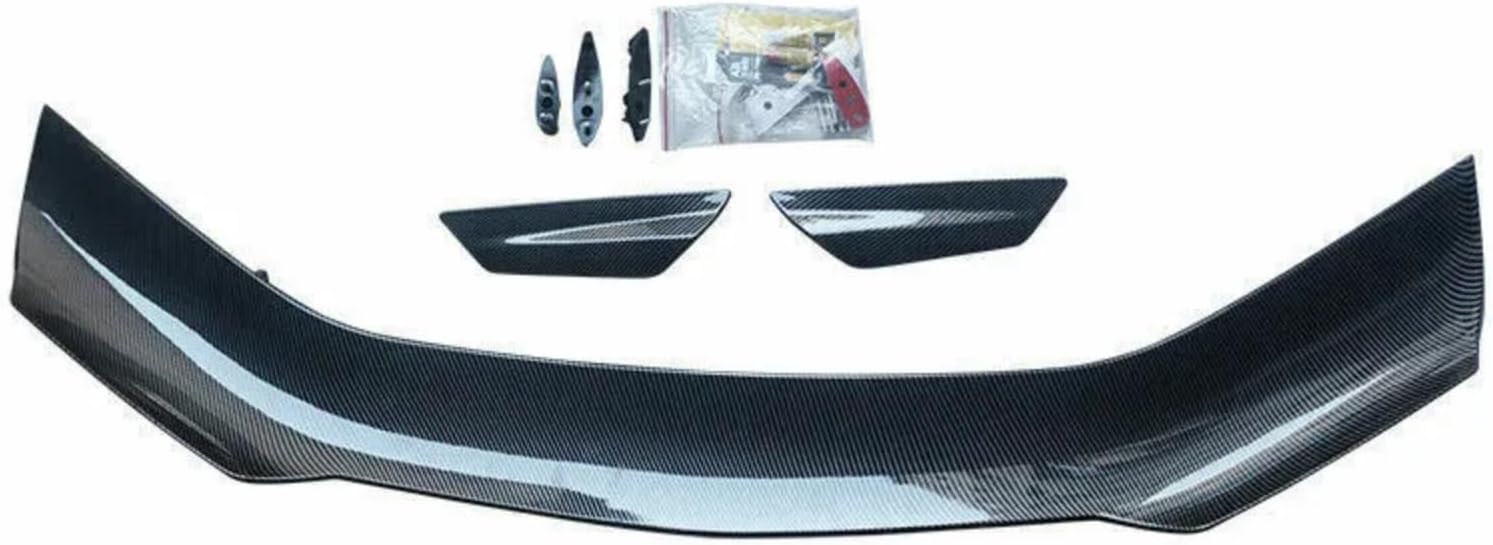 ZL1 1LE Style Trunk Lid Spoiler Wing Kit Compatible with for Chevrolet Camaro SS RS LT ZL All Models 2016 2017 2018 2019 2020 2021 2022 2023 2024 Without Rear Spoiler Camera (Carbon Fiber Print)