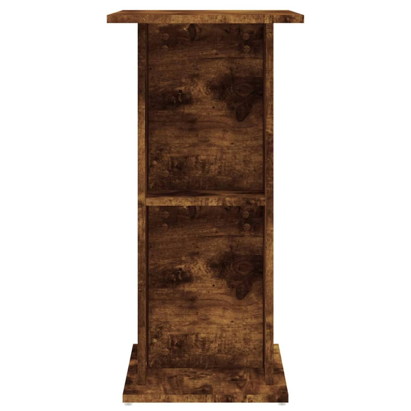Rantry Aquariumständer Aquarium Unterschrank Aquarien Schrank, Aquarium Tisch mit Stabiler Oberplatte, Aquariumschrank für Sicheren Stand Räuchereiche 60,5x36x72,5 cm Holzwerkstoff