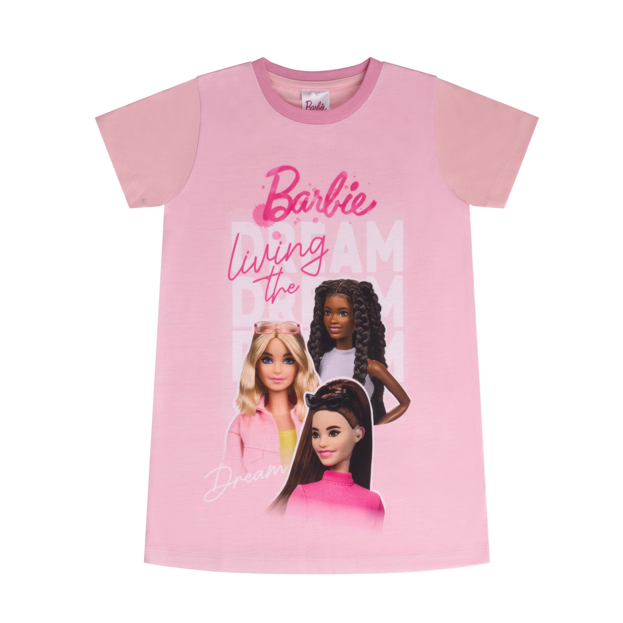 Barbie Girls Pink Official Nightie/Nightdress - 9-10 Years: 140Cm