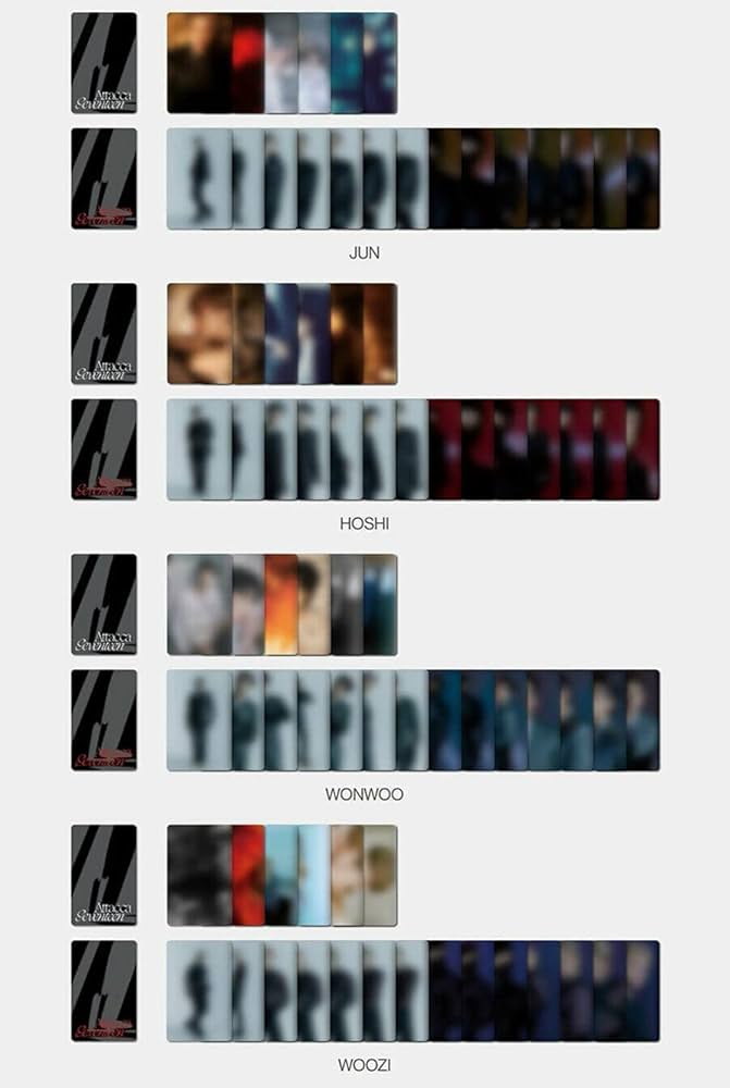 SEVENTEEN ATTACCA 9th Mini Album CARAT Ver. ( RANDOM ) 1ea