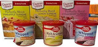 10 Recipes From Cake Mixes for Fast Creative Easy Desserts 63 Duncan Hines Pineapple, Lemon, Strawberry Cake Mix with Betty Crocker Fr...
