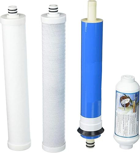 Culligan AC-30 - Juego de 4 filtros de agua de sistema de ósmosis inversa con membrana AC30 - Vendido por Oceanic Water Systems