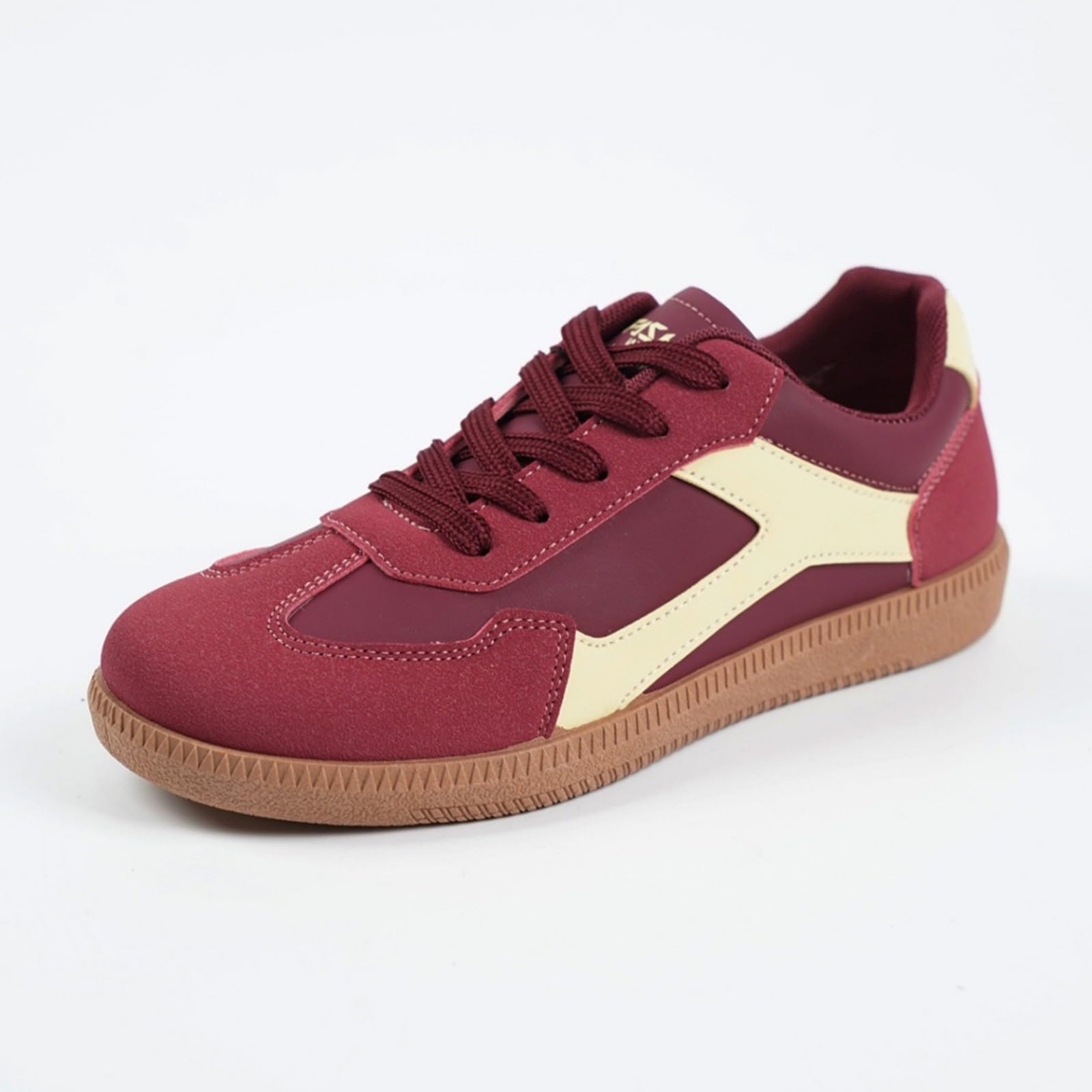 Generisch Scarpe da ginnastica da donna per il tempo libero, stile retrò, classiche e alla moda | Scarpe sportive con lacci, per tennis e skateboard, antiscivolo, leggere, comode scarpe estive per il lavoro