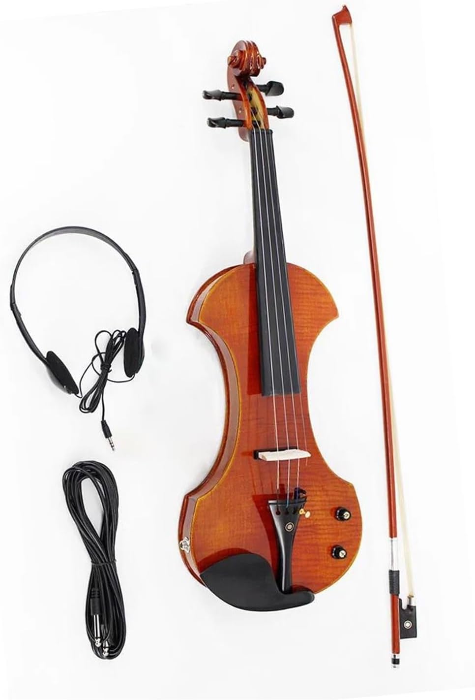 バイオリンセット 初心者に最適な4/4サイズの弓弦ケース無垢材の
