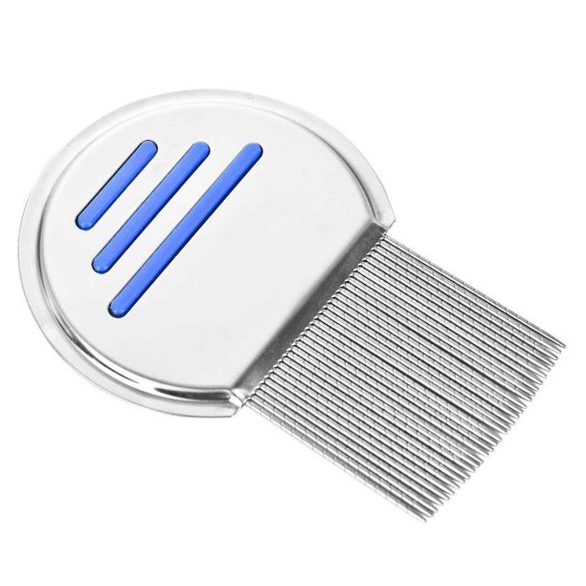 Lice Hair Comb Brushes Nit Free Terminator End Egg Dust Removal Stainless Steel