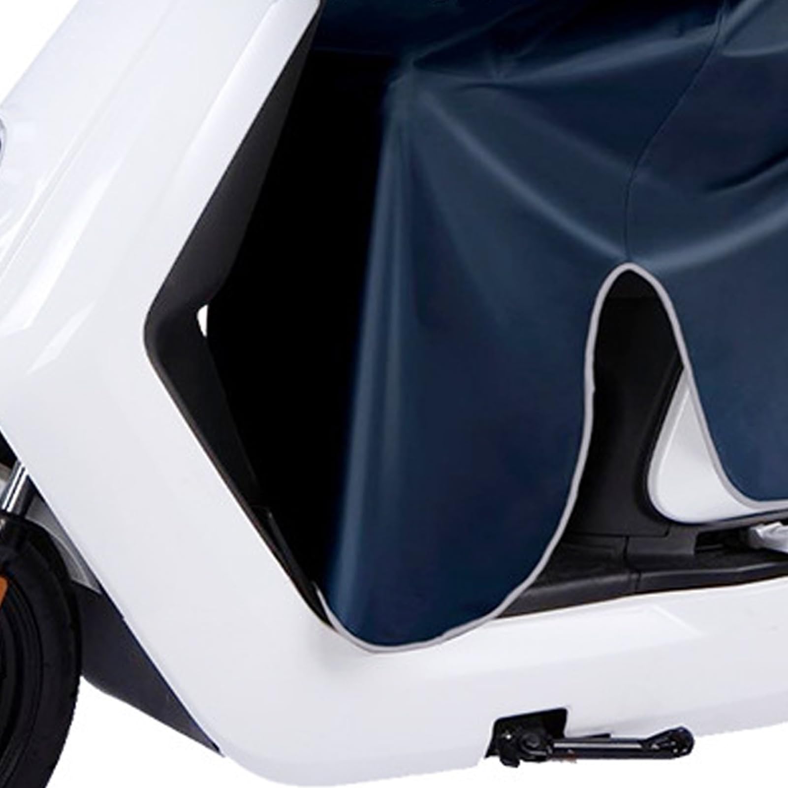 Cappotto Impermeabile per Moto, Poncho Antipioggia Moto Mantella da Pioggia per Bicicletta Unisex Giacca da Antivento Resistente Rughe Riutilizzabile Ciclismo Adulto Scooter Mobilità