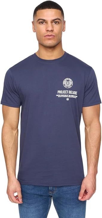 Henleys Mens Henstamp T-Shirt Navy