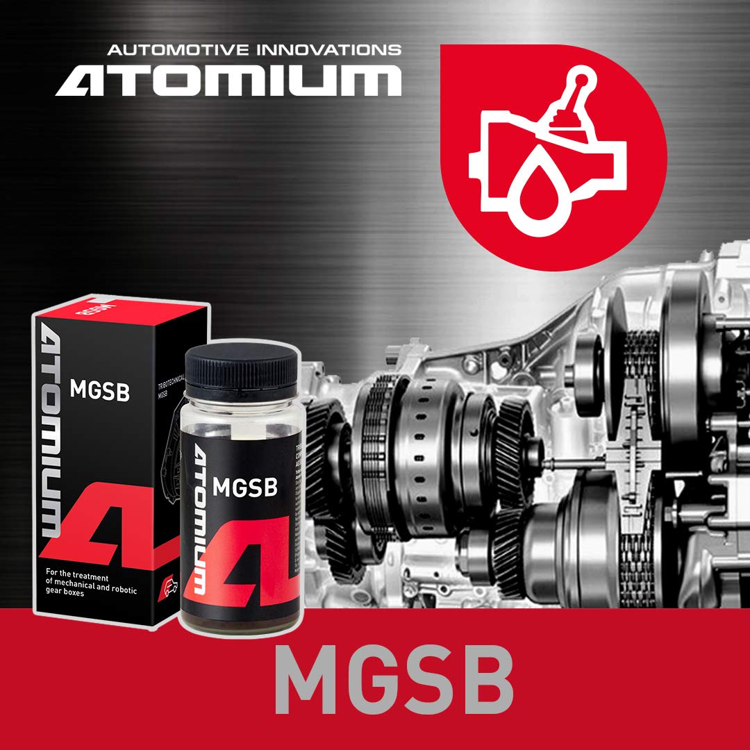 ATOMIUM™ MGSB Aditivo para transmisión manual - para ejes delanteros, reductores de todo tipo y diferenciales autobloqueantes - Fabricado en la UE - 80 ml