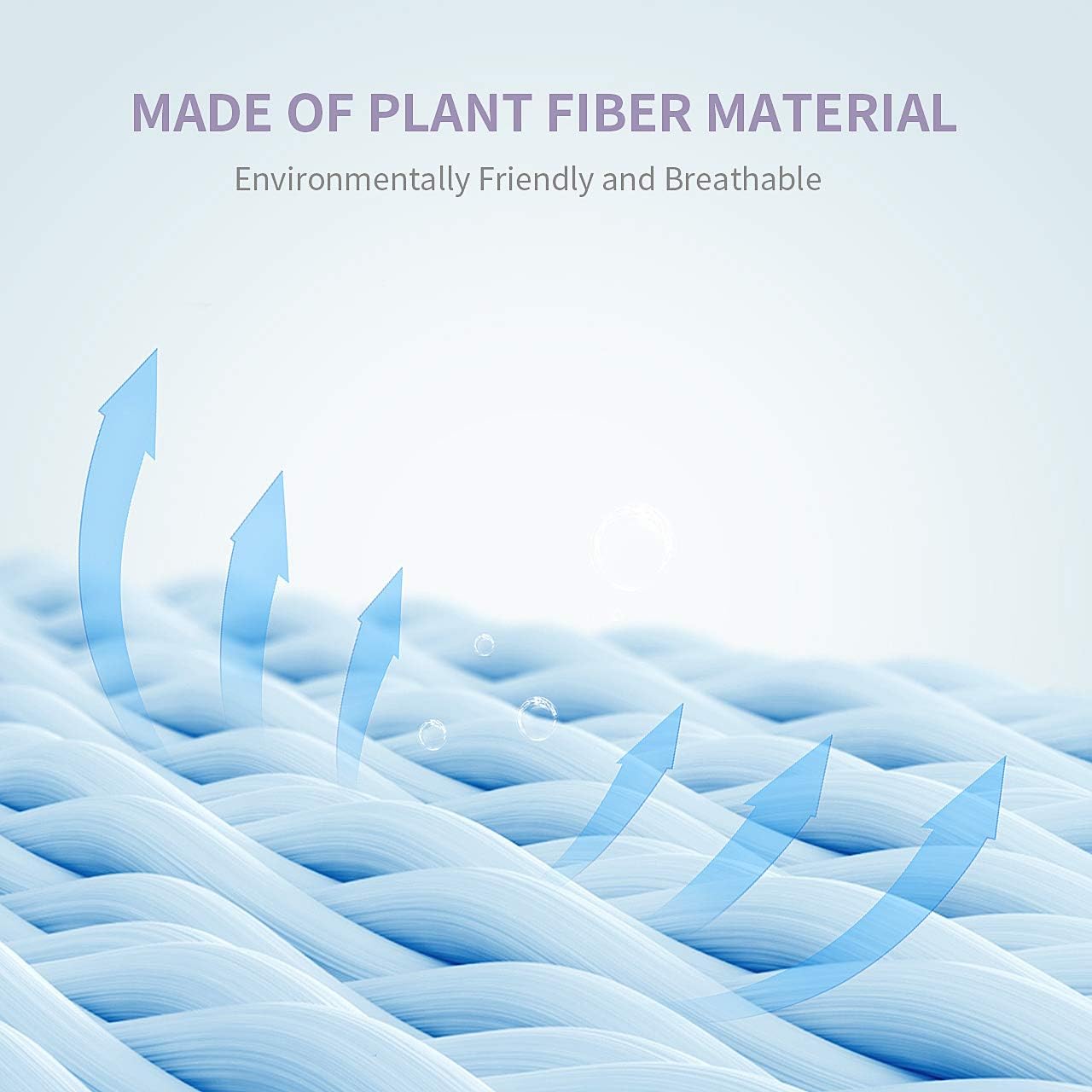 SUNVENO Baby Head Shaping Pillow Plant Fibres Baby Pillow Anti Flat Head Super Breathable, Blue : Baby