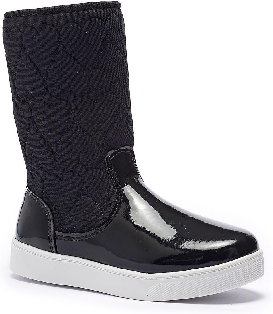 Bota Tênis Feminina Infantil Menina Tininha Casual Confortavel Bordado Coração