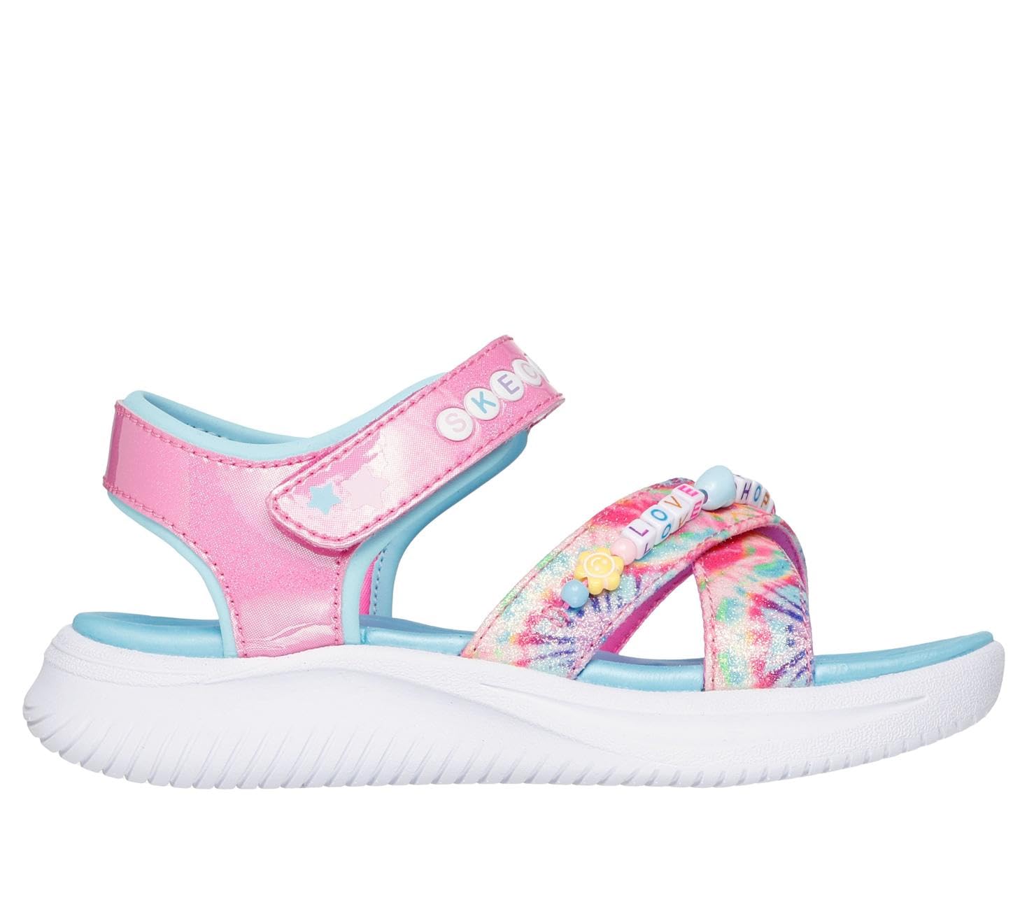 Skechers Jumpsters Sandal Tie Dye BFFs, Sandalia Niñas