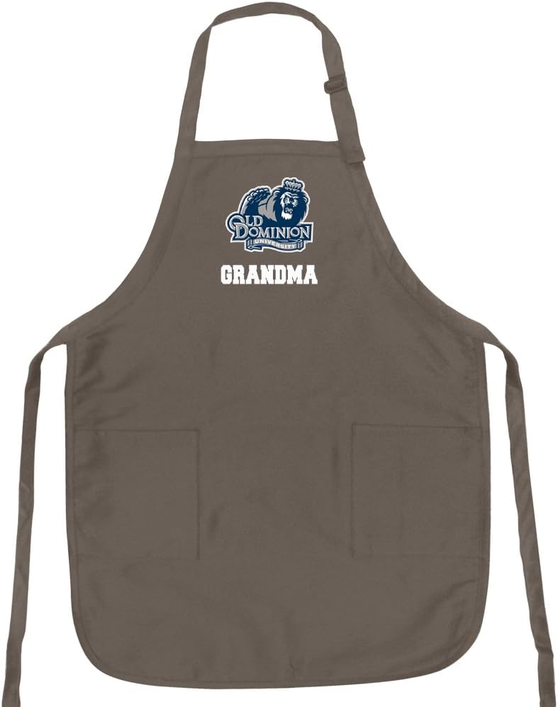 Broad Bay Deluxe Old Dominion University Grandma Apron Official ODU Grandma Logo Aprons