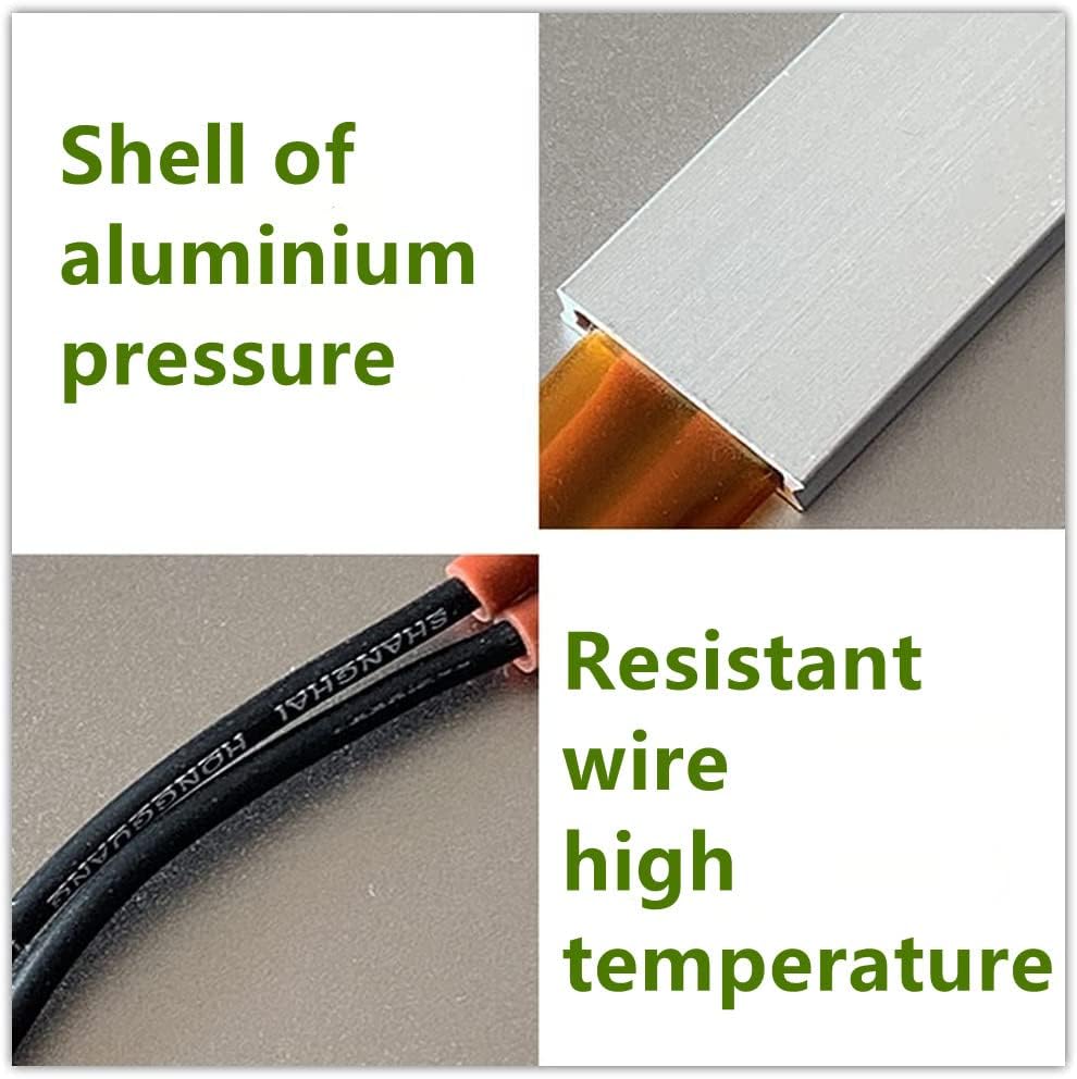 PTC Heating Element-AC/DC 12V Thermostatic Aluminum Shell Ceramic Heating Plate Constant Temperature Heater (3 Optional) (Size : 220)