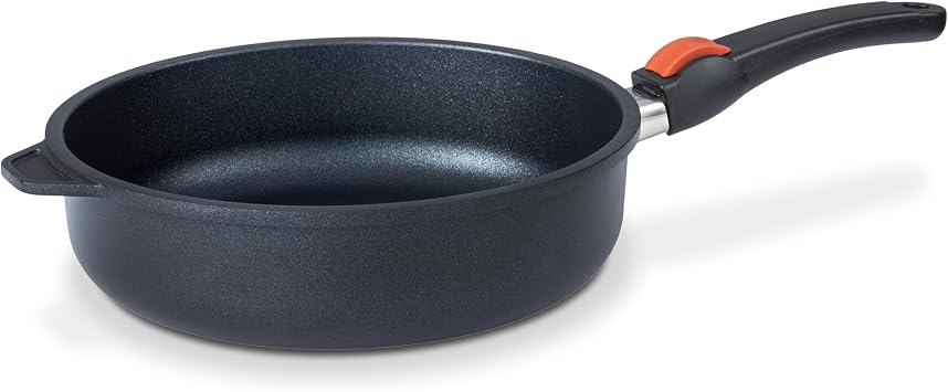 SKK 23814 Titanium Cast-Iron Induction Saut  PaN Diameter 28 CM with Removable Handle